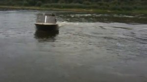 Лодка МКМ под мотором Mercury-25м