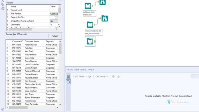 How to import data from a TXT (Text) file in Alteryx смотреть онлайн