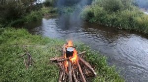Рыбалка на реке Быстрица. 44-х километровый сплав.