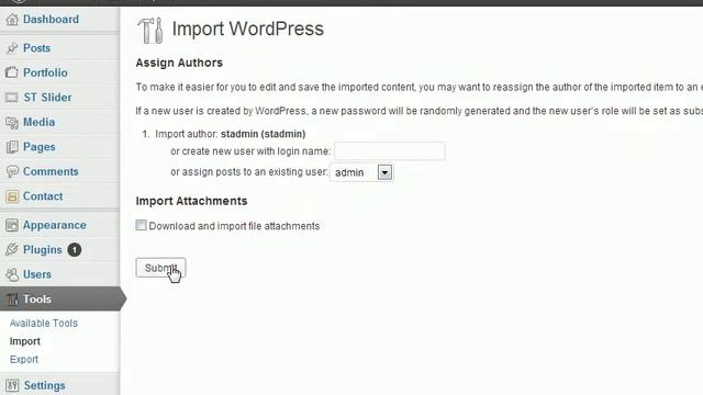Importing the demo XML (Mackbeth WordPress Theme) смотреть онлайн
