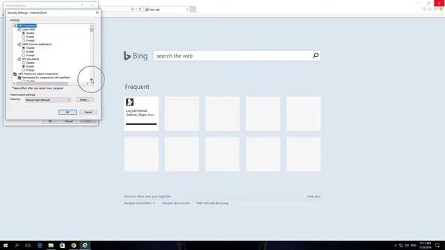 How to Disable Automatic Prompting for ActiveX controls in Internet Explorer 11 смотреть онлайн
