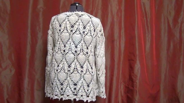 Мои работы . Вязание крючком. cardigan tricoté.Strickjacke. ニットカーディガン смотреть онлайн