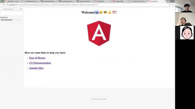 테크토크 - Vue.js 2.5 with Devtols, React 16.3 그리고 Angular 와 Storybook смотреть онлайн