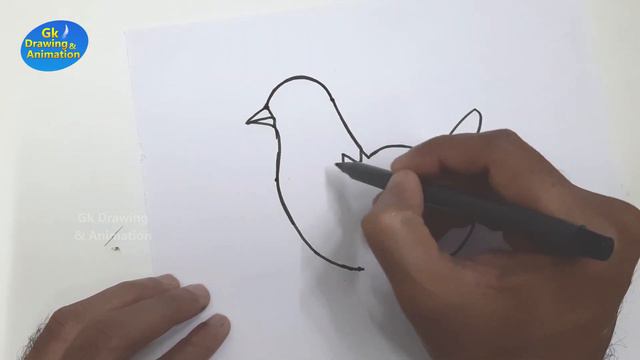 How to draw Hen with Dots | Simple and Easy hen drawing | मुर्गी ड्राइंग | Hen rangoli drawing смотреть онлайн