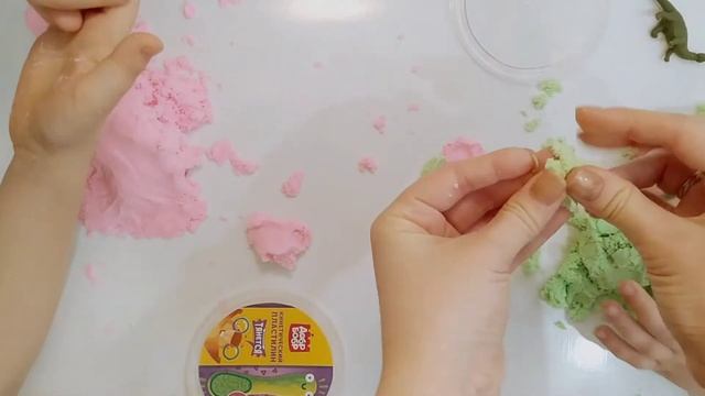 Кинетический пластилин Добр Бобр | Игра для детей с песком смотреть онлайн