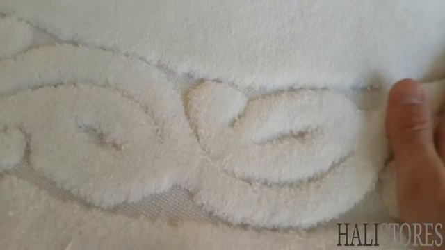 Ottoman %100 Pamuk Yıkanabilir Beyaz Yuvarlak Halı смотреть онлайн