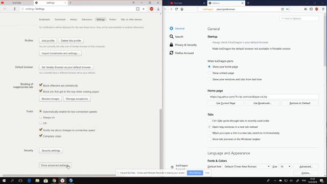 Browser Duel #6: Yandex vs Comodo IceDragon смотреть онлайн