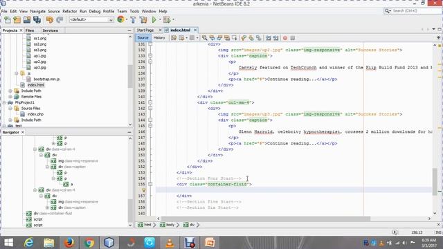 Tutorial-Reference Website to Responsive Web Design by Bootstrap- Mark Up - Part 3 смотреть онлайн