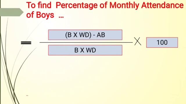 Calculation of monthly Attendance of Students- Easy formula- by Mrs. Neeta Iwale смотреть онлайн