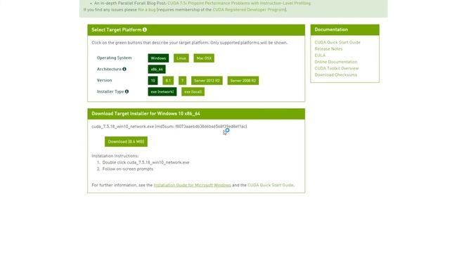 Как установить CUDA \How to install CUDA смотреть онлайн