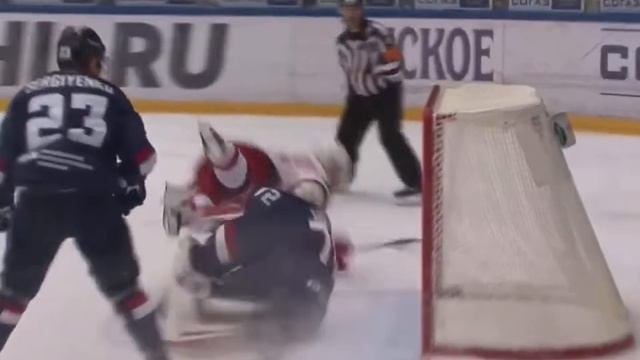 Kaspars Daugavins | KHL MOSCOW SPARTAK | Fantastic Goal смотреть онлайн