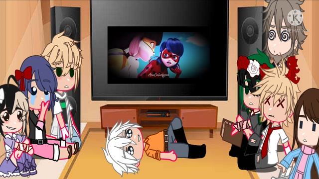 Fandoms react to each other||Part:1 miraculous ladybug ||gacha club| ? смотреть онлайн