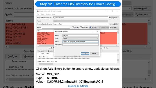 How to Setup Qt and openCV on Windows смотреть онлайн