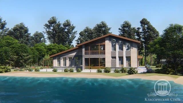 Дизайн проект фасада дома, г. Нижний Новгород смотреть онлайн