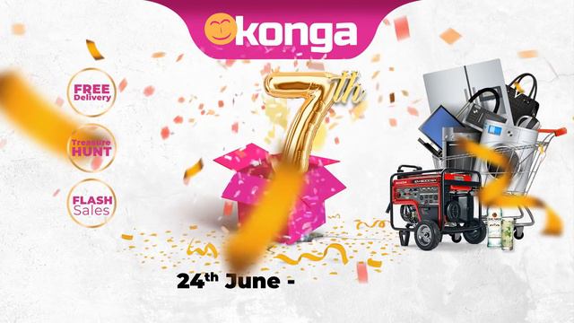 Konga is 7!!! Konga Anniversary Sale смотреть онлайн
