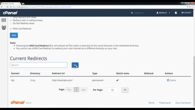 How to remove redirect in cPanel - Course +HD + Latest - P42 смотреть онлайн