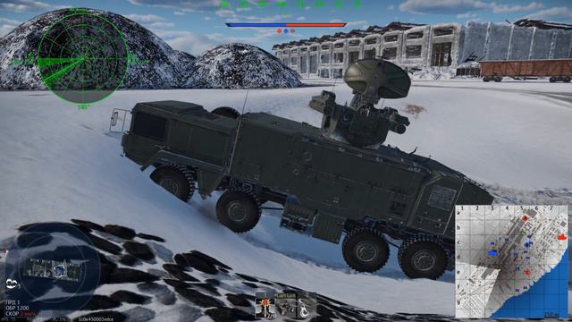 30-ти секундный обзор FlaRakRad (Flugabwehrraketensystem Roland auf Radkraftfahrzeug) в War Thunder смотреть онлайн