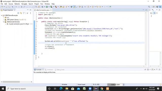 22. JDBC | Java Database Connectivity - Part 3 смотреть онлайн
