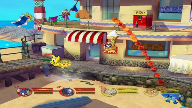 Tom and Jerry in War of the Whiskers / Tom and Robot Cat Vs. Nibbles and Monster Jerry / QUICK GAME смотреть онлайн