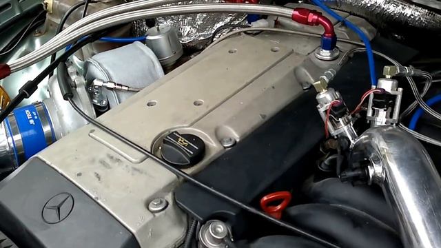 W124 E320 Turbo Charge on idle2 смотреть онлайн