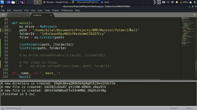 Automatic Backup and Monitoring Software | Google Drive | Part #6 смотреть онлайн
