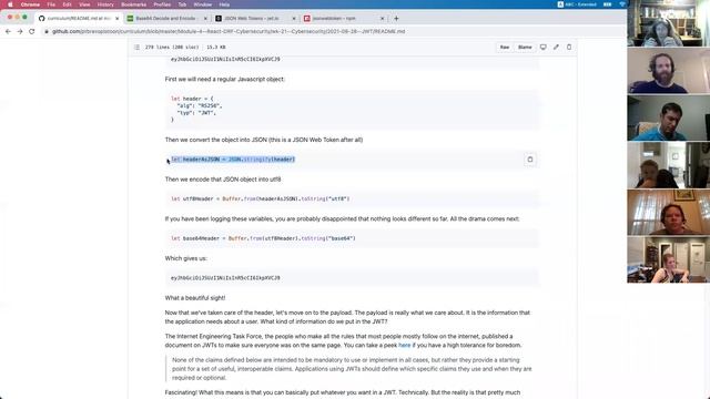 W21D3: JSON Web Tokens (JWTs) смотреть онлайн
