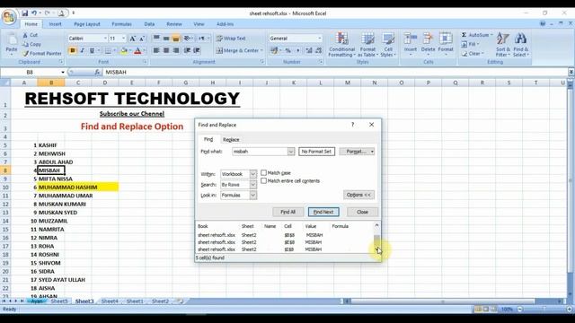 Find Replace in Excel (Part 12) смотреть онлайн