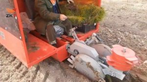 Лесопосадочная машина ZKT-UNIFOX 2