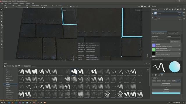 Substance Painter Emissive and Light Glare Effects 2018 смотреть онлайн