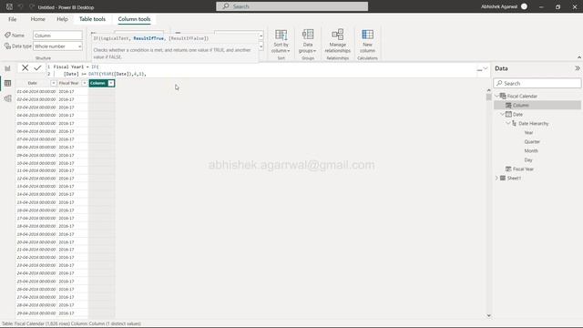 Power BI DAX - How To Calculate Create Fiscal Year From Fiscal Date смотреть онлайн