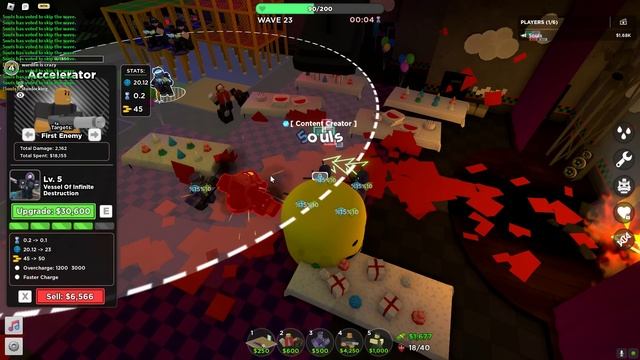 SOLO PIZZA PARTY WITH WARDEN | ROBLOX Tower Defense Simulator смотреть онлайн