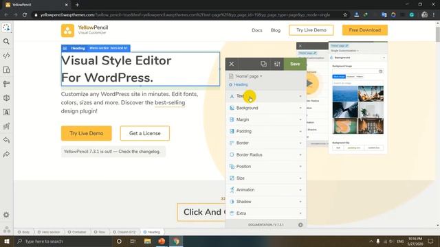 CSS without coding (Yellow pencil wordpress plugin tutorial) смотреть онлайн