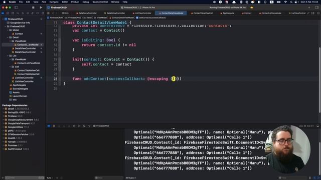 CRUD Firebase Firestore con tu aplicación de iOS en Swift смотреть онлайн