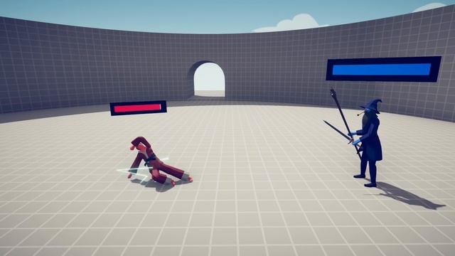 FIGHT 1vs1 Taekwondo + HP BAR ► Totally Accurate Battle Simulator TABS смотреть онлайн