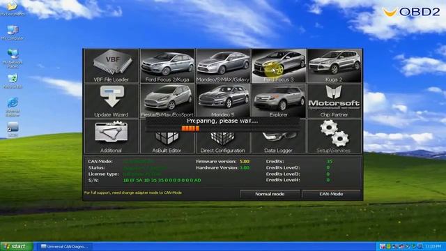 Ford UCDS Pro+ Installation Guide--UOBD2 смотреть онлайн