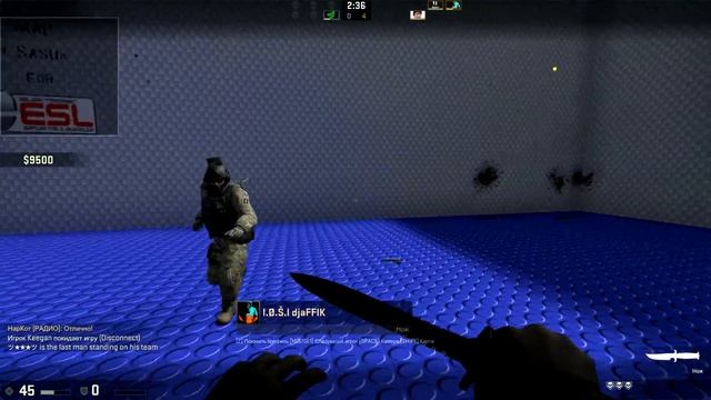 играем в CS:GO #1 с полькой смотреть онлайн