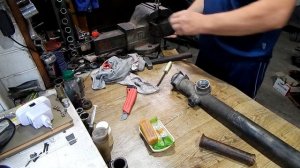 Замена нижнего подшипника на  рулевой рейке