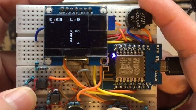 Micropython ESP8266 Invaders and Pong game смотреть онлайн