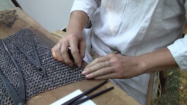Как сделать кольчугу? смотреть онлайн