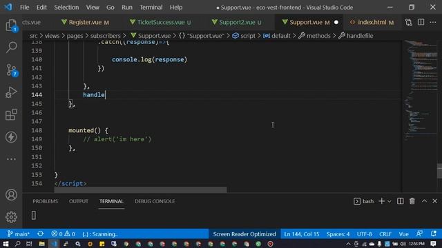 Uploading a file and form element values in vue 3 using axios. смотреть онлайн