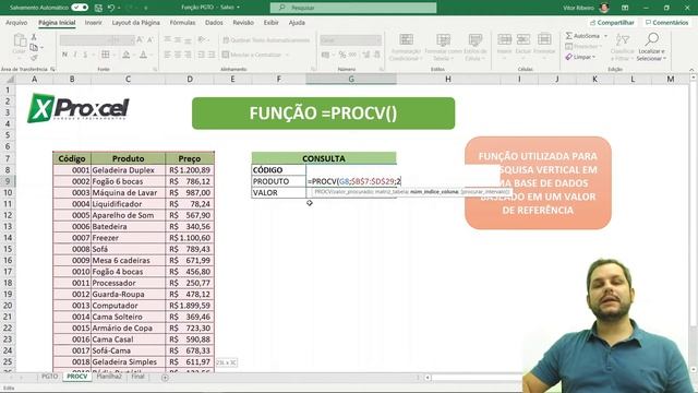 PROCV no Excel de Forma Facilitada! (para iniciantes) смотреть онлайн