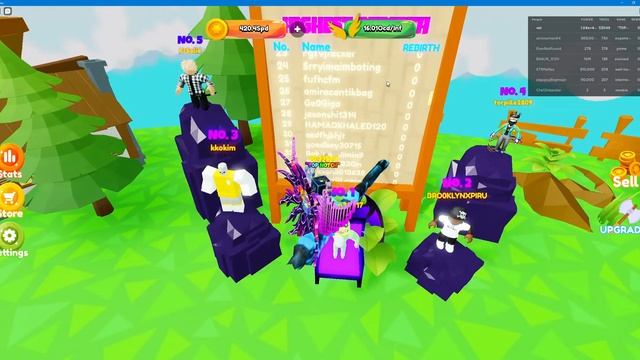 I GOT A REBIRTH IN MAGIC WOODCUTTER SIMULATOR!!! смотреть онлайн