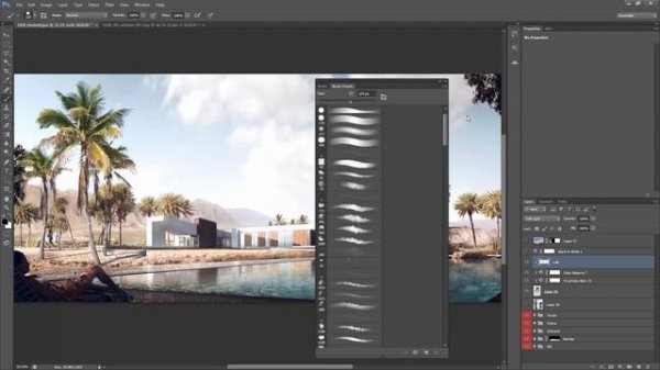 Inserting 2D Vegetation in Post Production