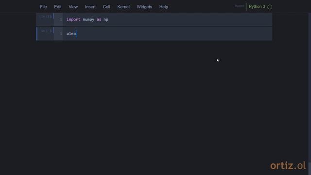 NumPy - Ejercicio 18: Generar 10 Números Aleatorios Siguiendo una Distribución Normal Estándar смотреть онлайн