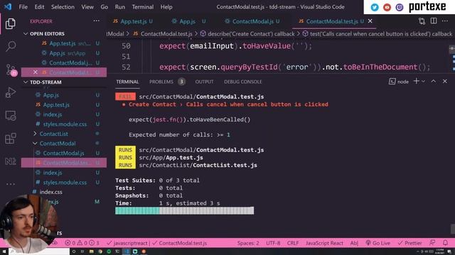 Test Driven Development with React (Part 2) смотреть онлайн
