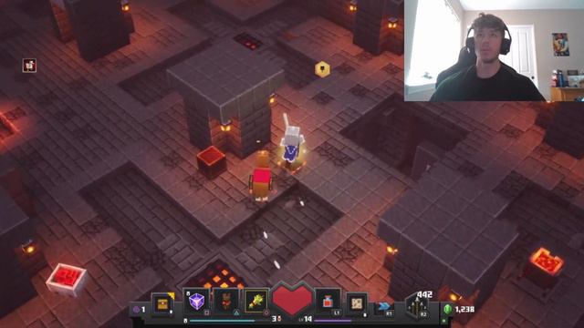 THE REDSTONE MONSTROSITY - Minecraft Dungeons Playthrough P8! смотреть онлайн