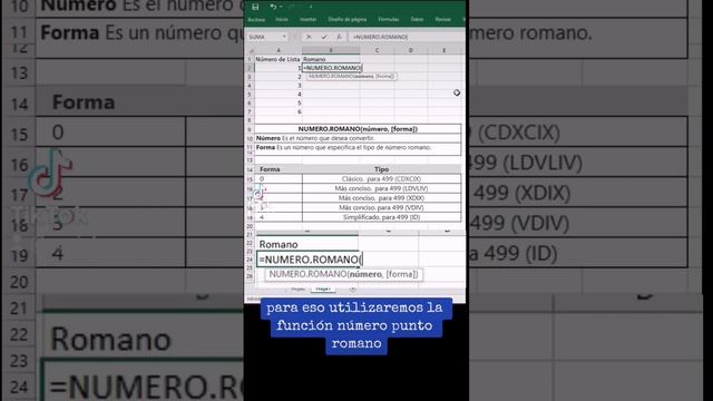 números romanos en #excel #cursos #aprende #tutorial #diy #fypシ смотреть онлайн