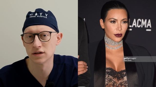Kim Kardashian's New Face | Plastic Surgery Analysis смотреть онлайн
