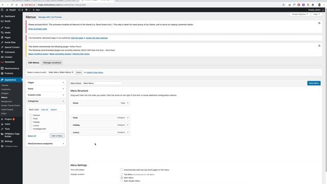 Blogit WordPress Theme - Category Mega Menu смотреть онлайн