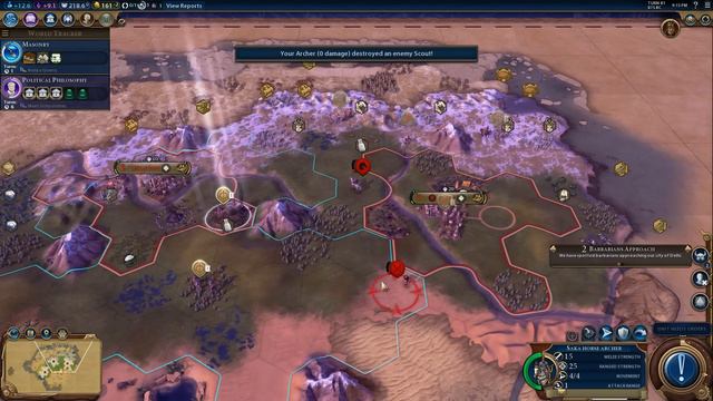 [3] Road to Conquer (Let's Play Civilization VI w/ GaLm) смотреть онлайн